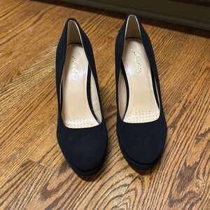 Ankis Black Suede Women’s Shoes